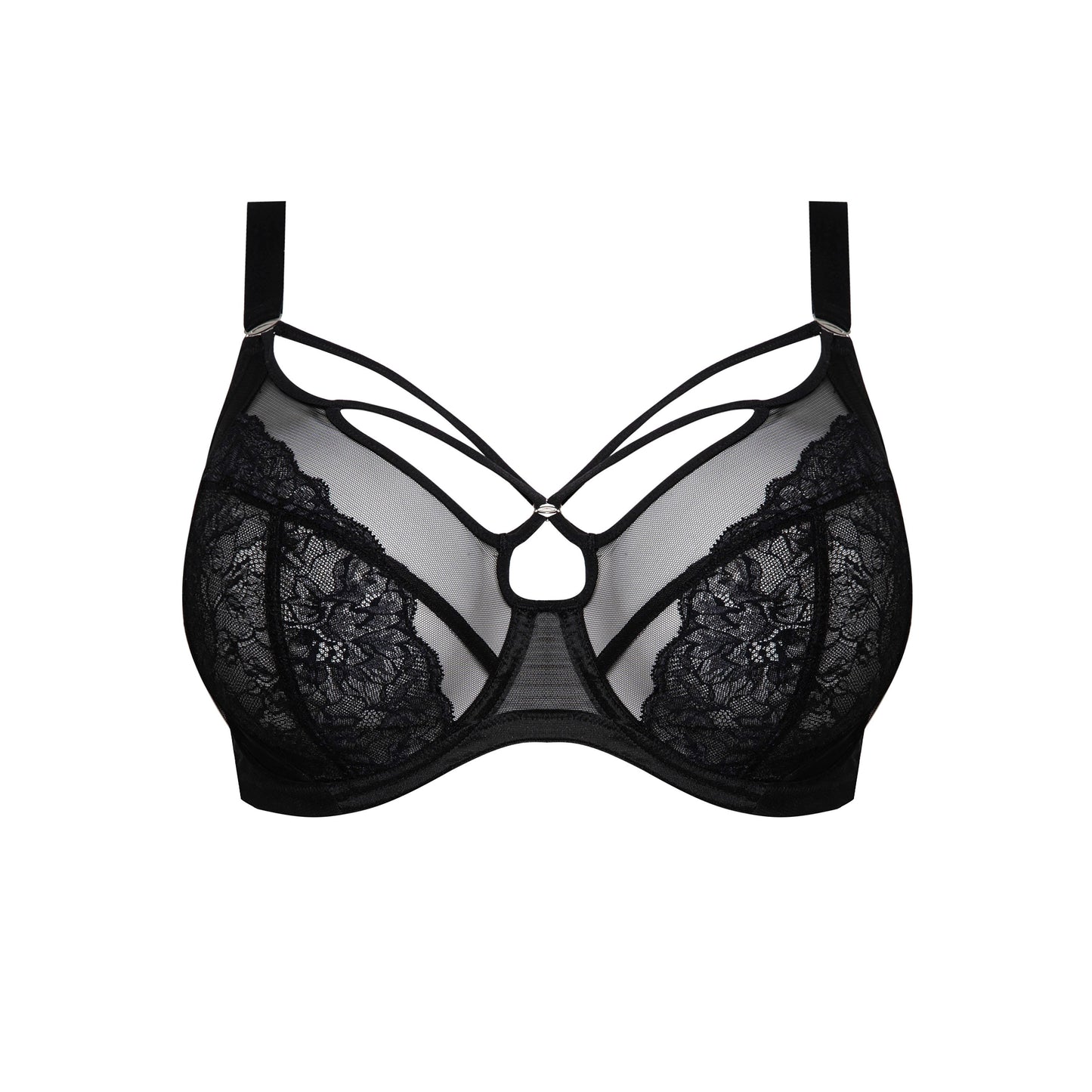 Elomi - Brianna UW Plunge Bra - Black - EL8080