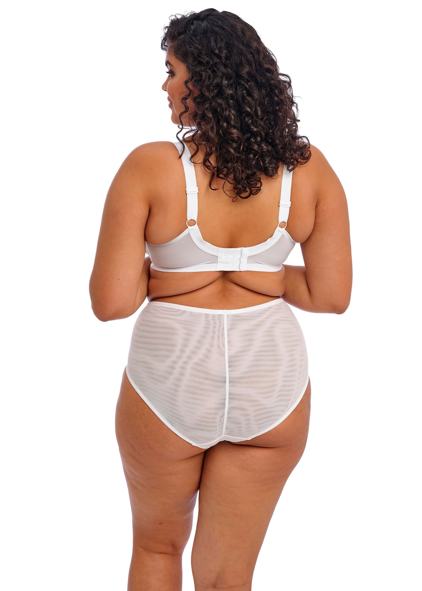 Elomi - Brianna UW Plunge Bra - White - EL8080