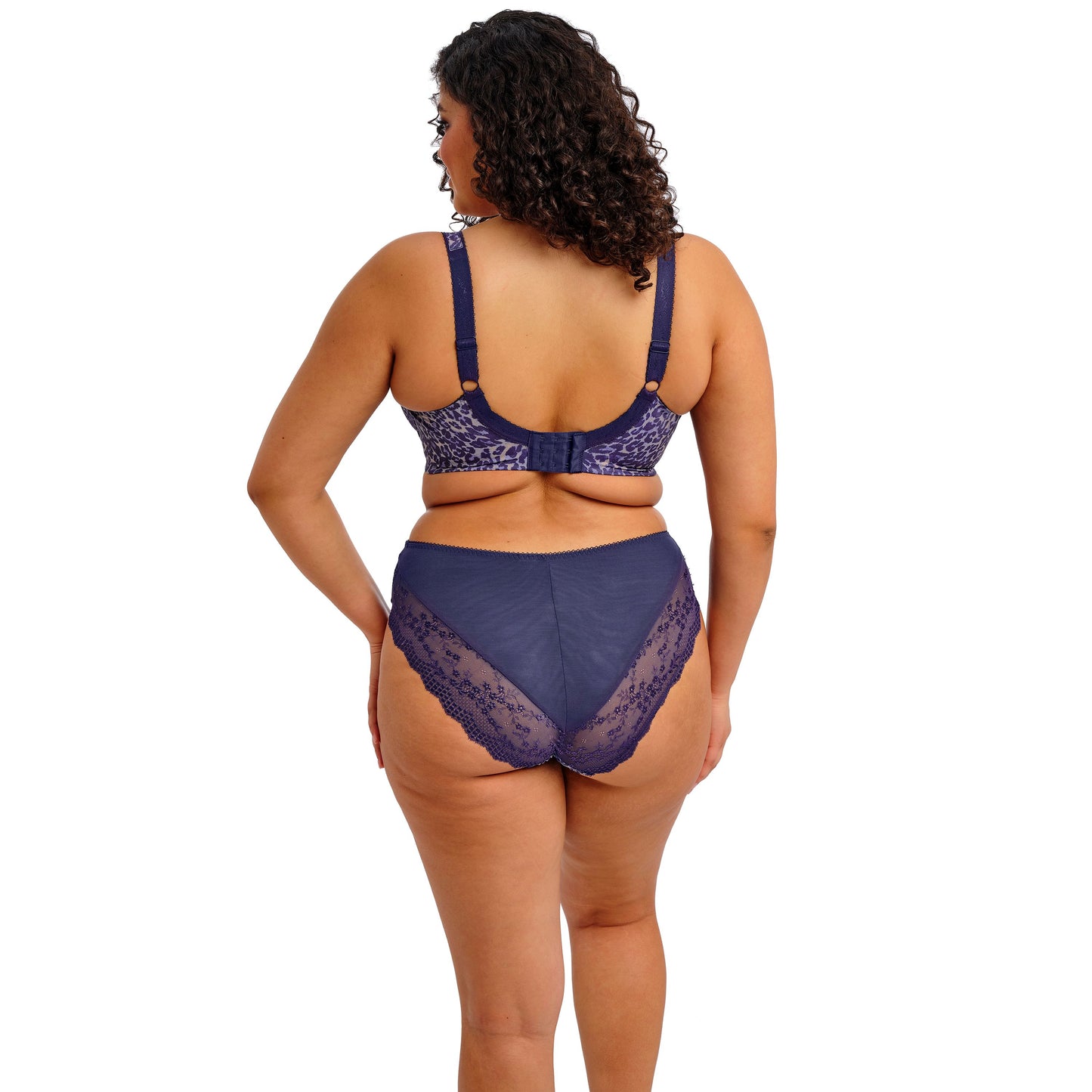 Elomi - Lucie U/W Plunge Bra - Midnight - EL4490