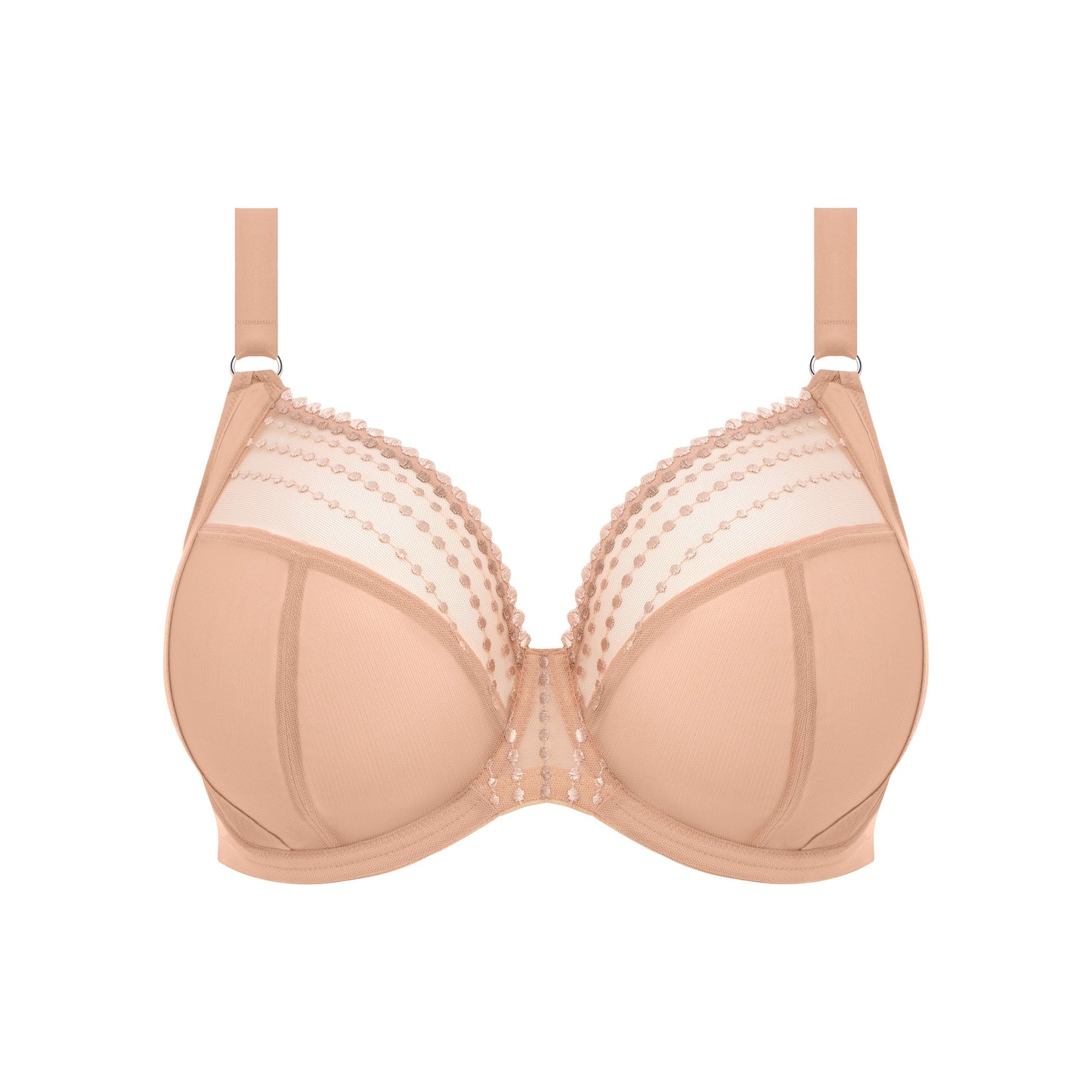 Elomi - Matilda Plunge Bra - Cafe Au Lait - EL8900