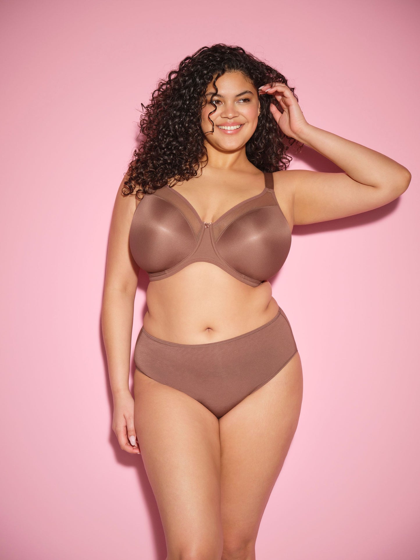 Elomi - Smooth Clove UW Moulded Non Padded Bra - EL4301