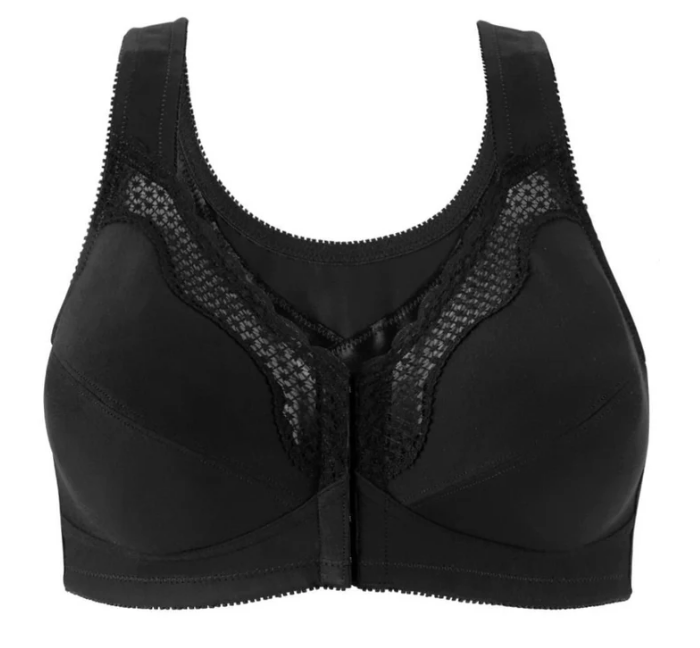 Exquisite Form - Front Close Cotton & Nylon Posture Support Bra - 5100531