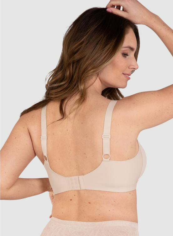 Naturana - Side Smoothing Soft Cup Wireless Padded Bra - 5232