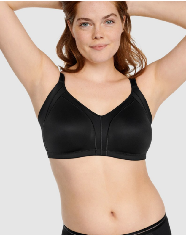 Naturana - Side Smoothing Wire Free Minimiser Bra - 5632