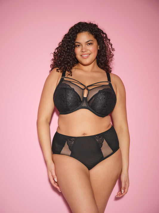 Elomi - Brianna UW Plunge Bra - Black - EL8080