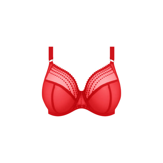 Elomi - Matilda Plunge Bra - Haute Red - EL8900