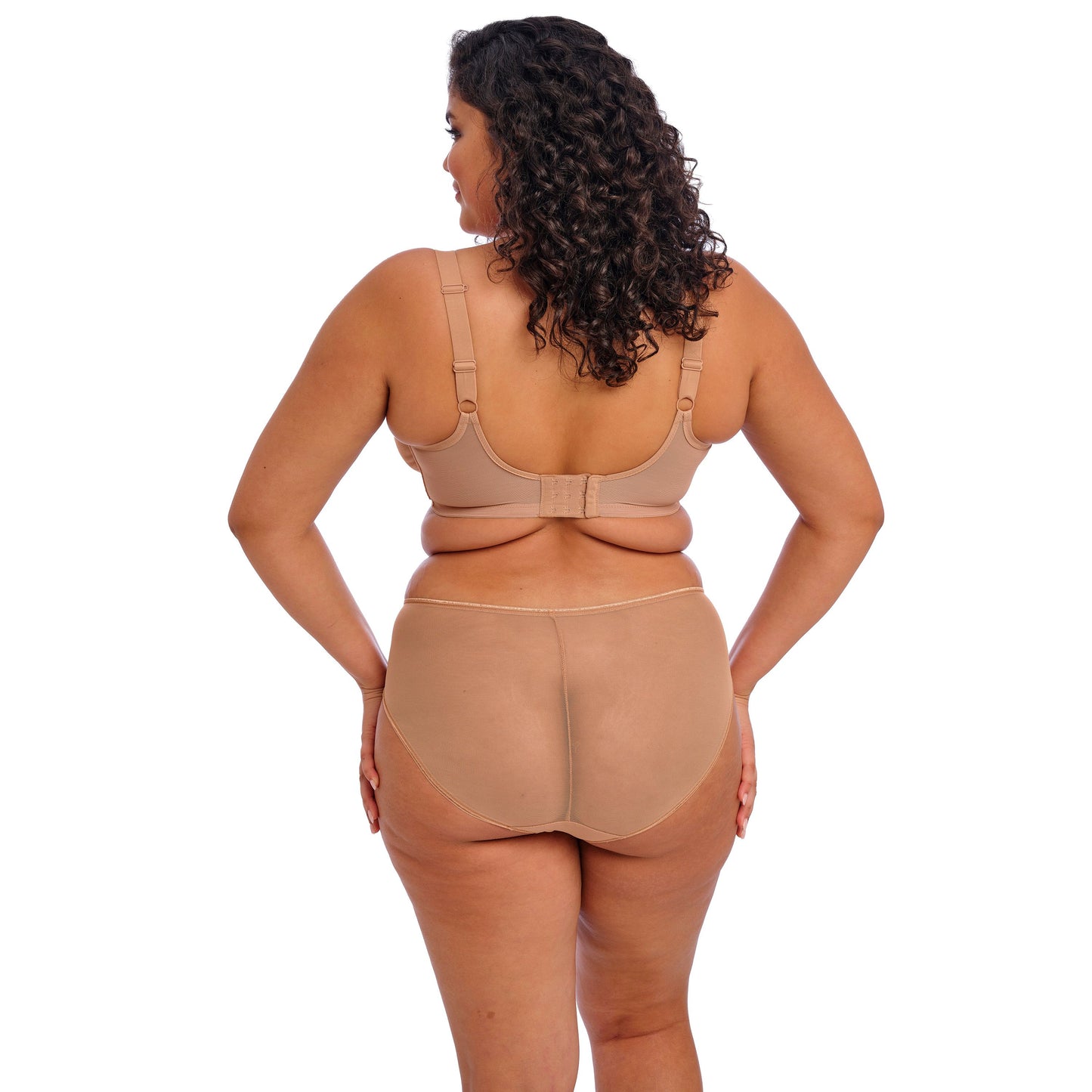 Elomi - Matilda Plunge Bra - Cafe Au Lait - EL8900