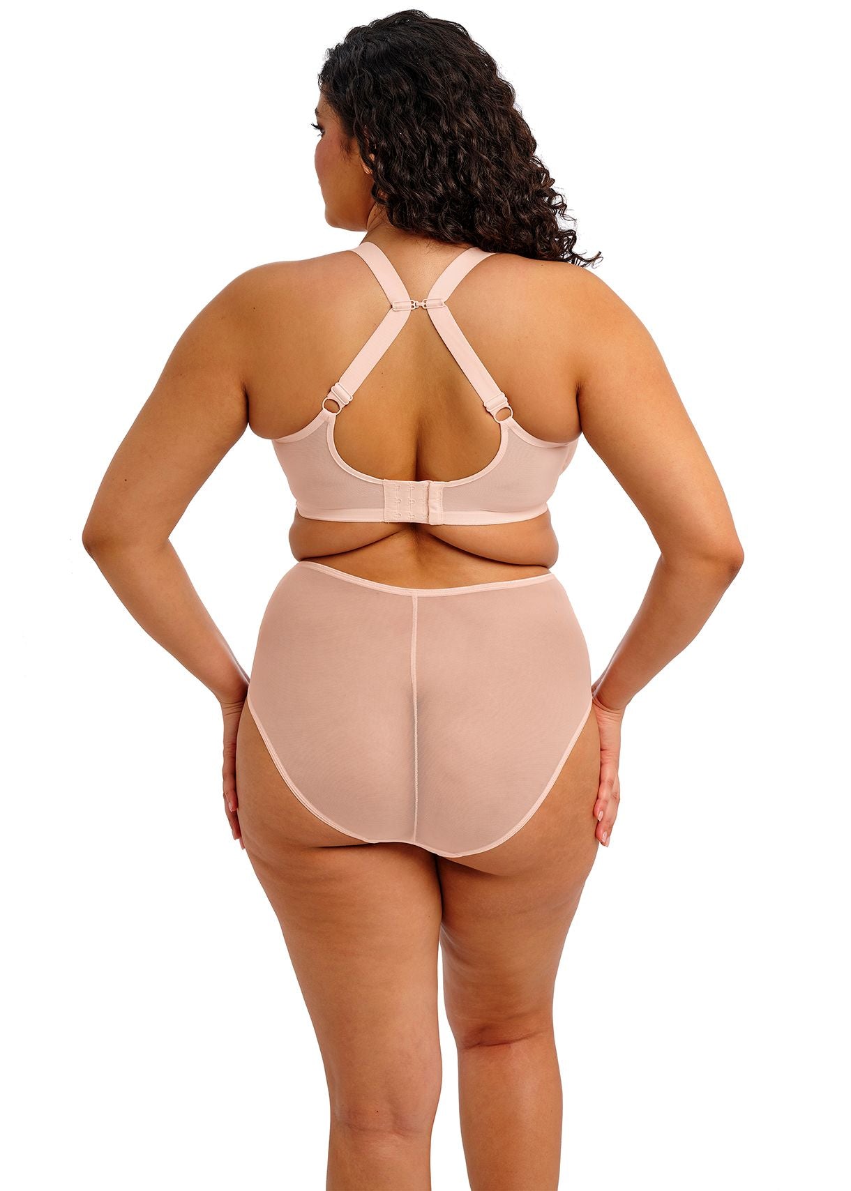 Elomi - Matilda Plunge Bra - Pearl Blush - EL8900