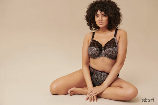 Elomi - Morgan Print - Ebony -  EL4110