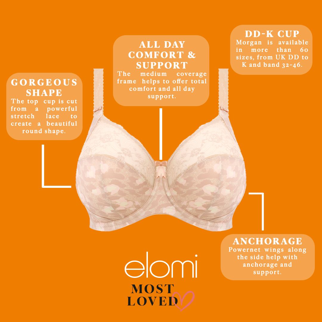 Elomi - Morgan Print -Toasted Almond -  EL4110