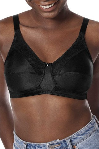 Amoena - Nancy Soft Cup - Black - Mastectomy Bra -44870