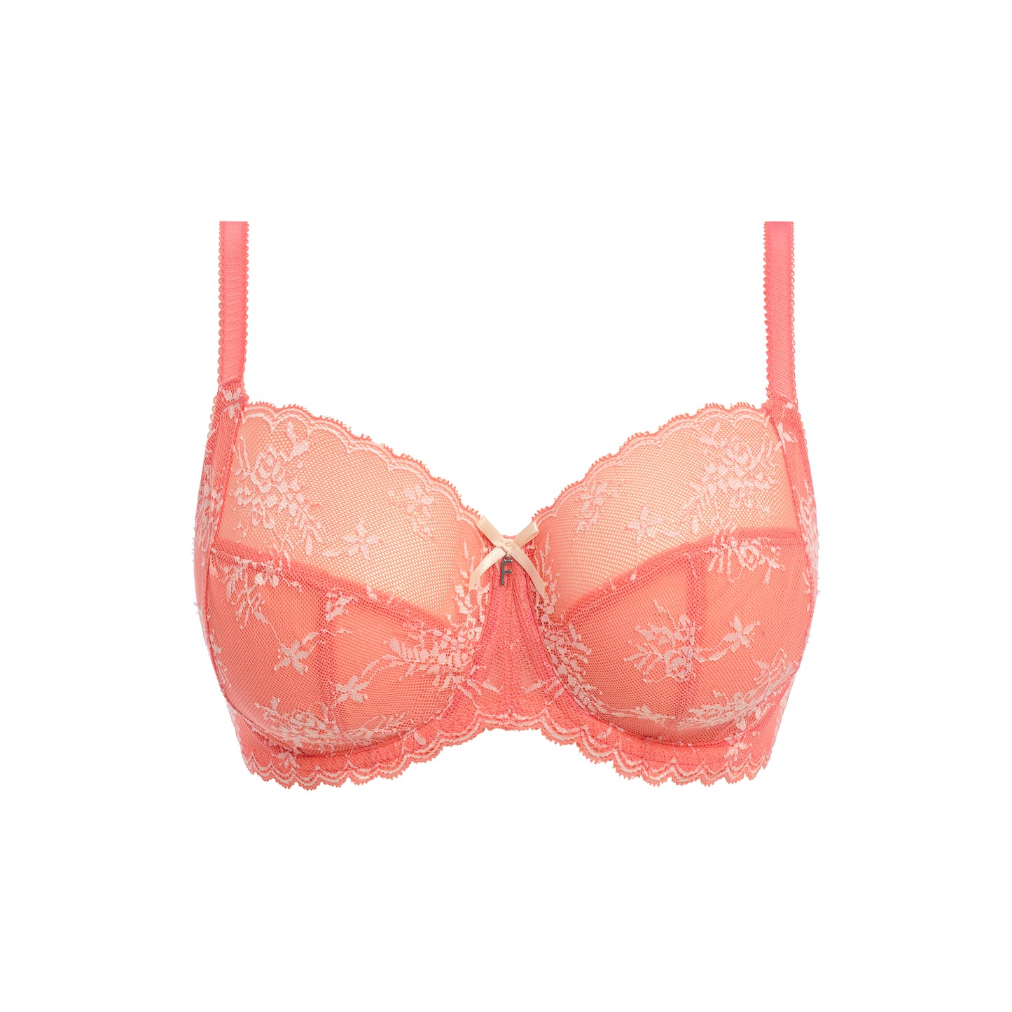 Freya Offbeat Decadence Sunset Coral Underwire Side Support Bra