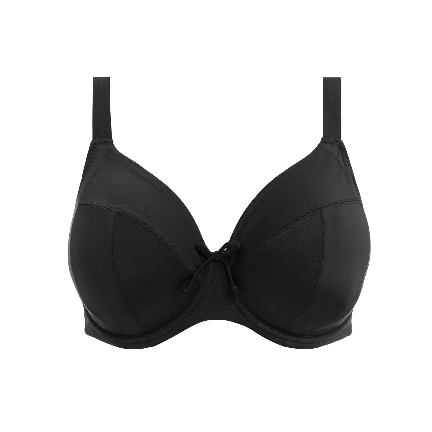 Elomi - Plain Sailing Black Uw Plunge Bikini Top - ES7284