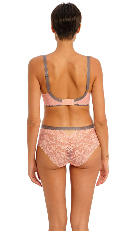 Freya -Offbeat U/W Padded Half Cup Bra - AA5453 - Rosehip