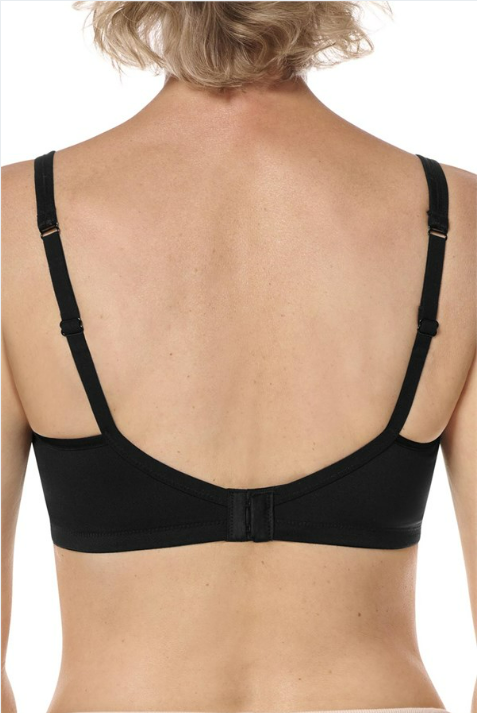 Amoena - Mara Soft Cup Mastectomy Bra -  Black 44865