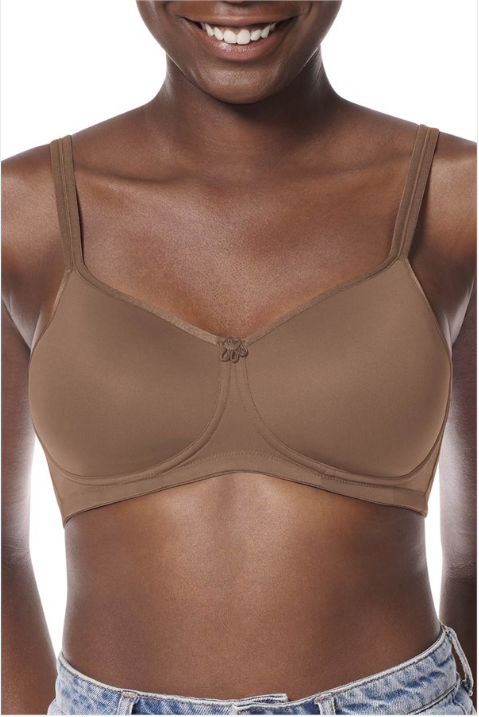 Amoena - Mara Soft Cup Mastectomy Bra -  Mocha 44864