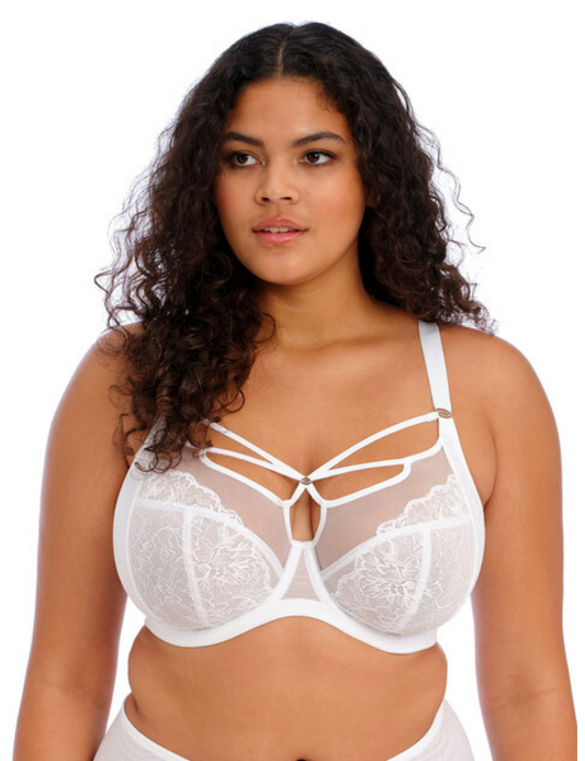 Elomi - Brianna UW Plunge Bra - White - EL8080